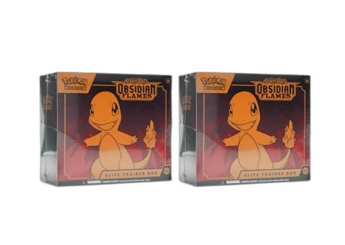 Pokémon TCG Scarlet & Violet Obsidian Flames Elite Trainer Box 2x Lot