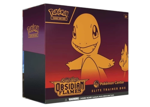 Pokémon TCG Scarlet & Violet Obsidian Flames Pokémon Center Elite Trainer Box