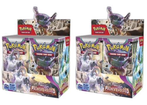 Pokémon TCG Scarlet & Violet Paldea Evolved Booster Box 2x Lot