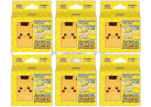 Pokémon TCG Scarlet & Violet Pikachu ex Special Set (Japanese) 6x Lot