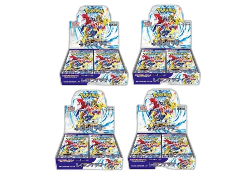Pokémon TCG Scarlet & Violet Raging Surf Booster Box (Japanese) 4x Lot