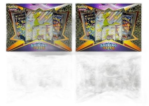 Pokemon TCG Shining Fates Shiny Boltund V Collection Box 4X Lot