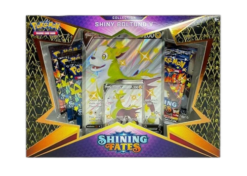 Pokemon TCG Shining Fates Shiny Boltund V Collection Box
