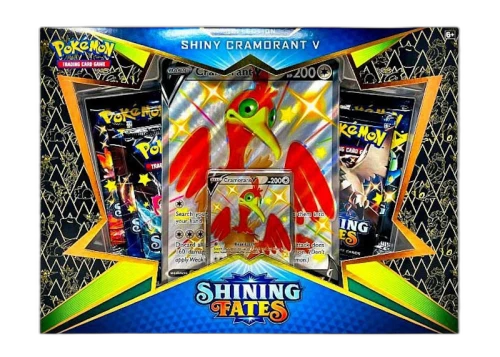 Pokemon TCG Shining Fates Shiny Cramorant V Collection Box