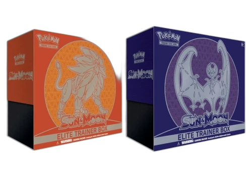 Pokémon TCG Sun & Moon Solgaleo/Lunala Elite Trainer Box 2x Bundle