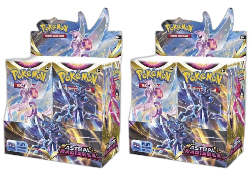 Pokémon TCG Sword & Shield Astral Radiance Booster Box 2x Lot