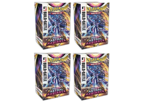 Pokémon TCG Sword & Shield Astral Radiance Build and Battle Box 4x Lot