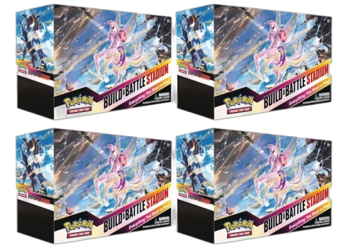 Pokémon TCG Sword & Shield Astral Radiance Build & Battle Stadium 4x Lot