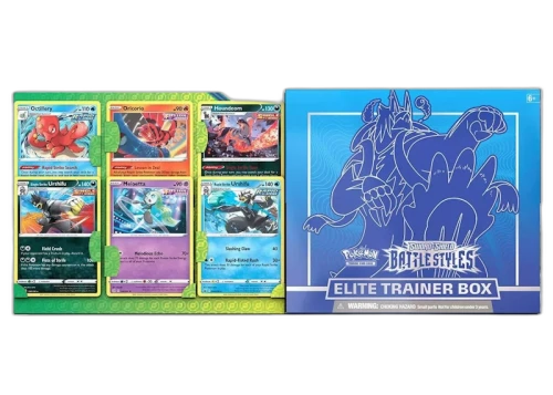 Pokémon TCG Sword & Shield Battle Styles Elite Trainer Box Rapid Strike (with Bonus Cards)