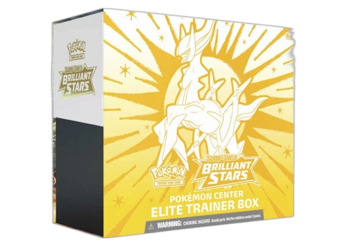 Pokémon TCG Sword & Shield Brilliant Stars Pokémon Center Elite Trainer Box