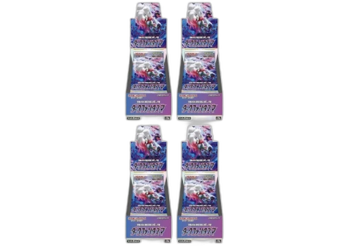 Pokémon TCG Sword & Shield Dark Phantasma Booster Box (Japanese) 4x Lot