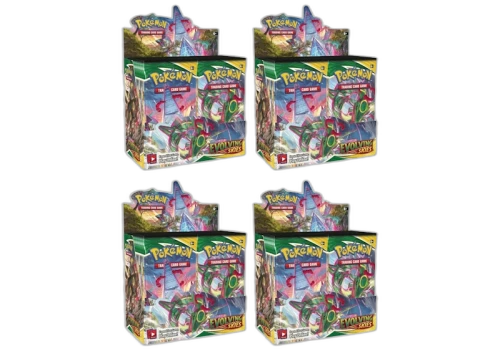 Pokémon TCG Sword & Shield Evolving Skies Booster Box 4x Lot