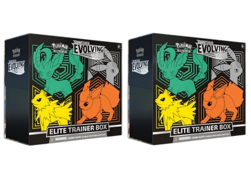 Pokémon TCG Sword & Shield Evolving Skies Elite Trainer Box (Flareon/Jolteon/Umbreon/Leafeon) 2x Lot