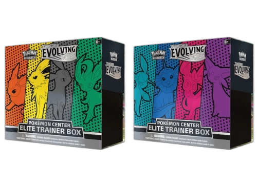 Pokémon TCG Sword & Shield Evolving Skies Pokémon Center Elite Trainer Box 2x Bundle