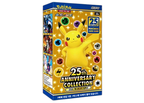 Pokémon TCG Sword & Shield Expansion Pack 25th Anniversary Collection Box (Korean)
