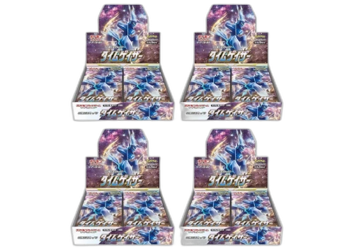 Pokémon TCG Sword & Shield Expansion Pack S10D Time Gazer Booster Box (Japanese) 4x Lot