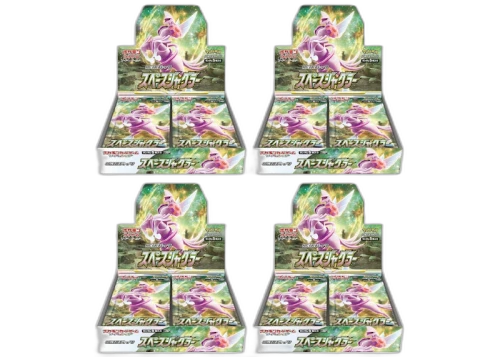 Pokémon TCG Sword & Shield Expansion Pack S10P Space Juggler Booster Box (Japanese) 4x Lot