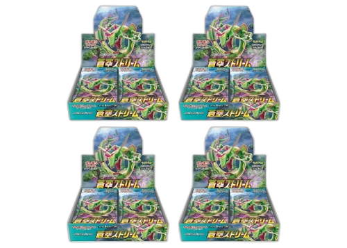 Pokémon TCG Sword & Shield Expansion Pack S7R Blue Sky Stream Booster Box 4x Lot (Japanese)