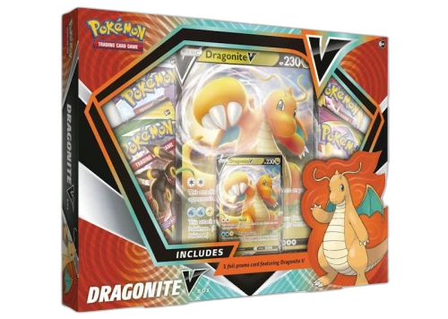 Pokémon TCG Sword & Shield Fusion Strike Dragonite V Collection Box