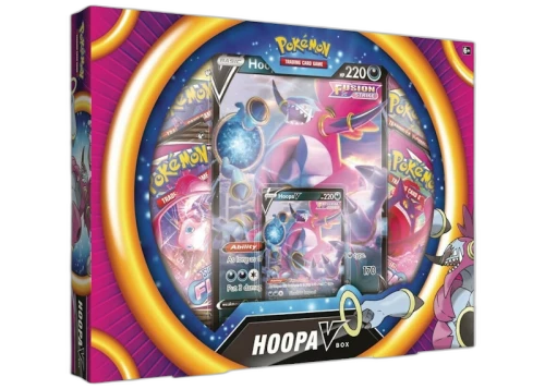 Pokémon TCG Sword & Shield Fusion Strike Hoopa V Collection Box