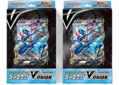 Pokémon TCG Sword & Shield Greninja V-UNION Special Card Set (Japanese) 2x Lot
