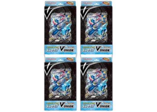 Pokémon TCG Sword & Shield Greninja V-UNION Special Card Set (Japanese) 4x Lot