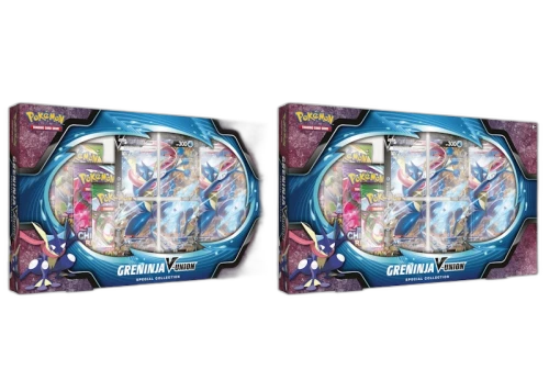 Pokémon TCG Sword & Shield Greninja V-UNION Special Collection Box 2x Lot