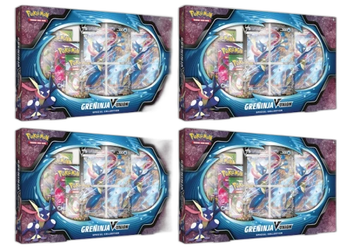 Pokémon TCG Sword & Shield Greninja V-UNION Special Collection Box 4x Lot