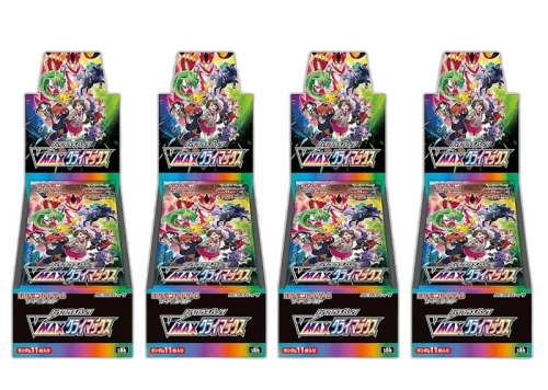 Pokémon TCG Sword & Shield High Class Pack VMAX Climax Box (Japanese) 4x Lot