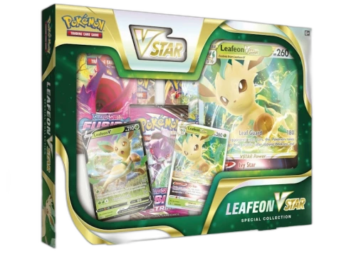 Pokémon TCG Sword & Shield Leafeon VSTAR Special Collection Box