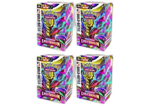 Pokémon TCG Sword & Shield Lost Origin Build and Battle Box 4x Lot