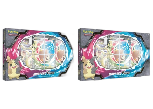 Pokémon TCG Sword & Shield Morpeko V-UNION Special Collection Box 2x Lot