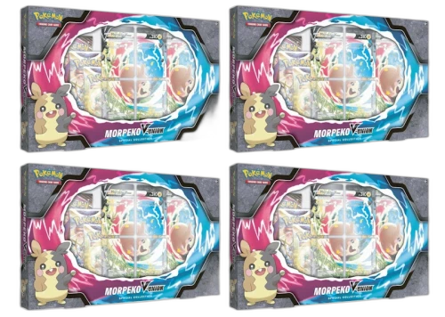 Pokémon TCG Sword & Shield Morpeko V-UNION Special Collection Box 4x Lot