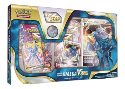 Pokémon TCG Sword & Shield Origin Forme Dialga VSTAR Premium Collection Box