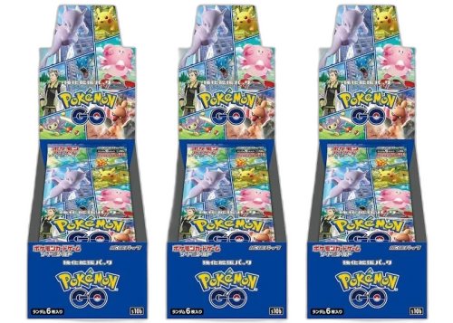 Pokémon TCG Sword & Shield Pokémon GO Booster Box (Japanese) 3x Lot