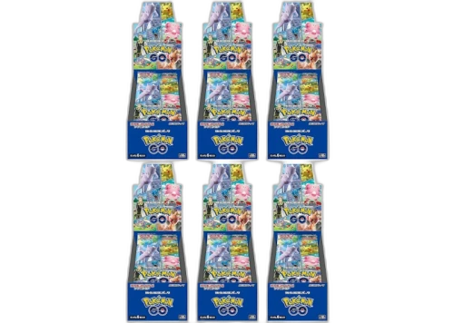 Pokémon TCG Sword & Shield Pokémon GO Booster Box (Japanese) 6x Lot