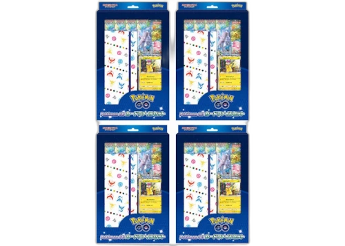 Pokémon TCG Sword & Shield Pokémon GO Card File Set (Japanese) 4x Lot
