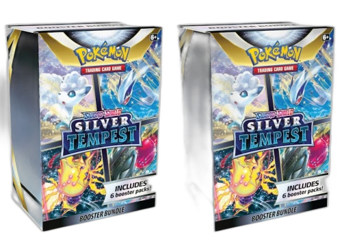 Pokémon TCG Sword & Shield Silver Tempest Booster Bundle 2x Lot