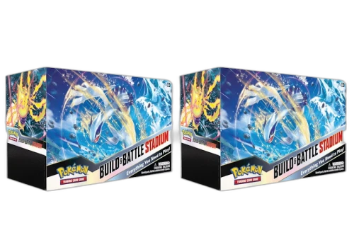 Pokémon TCG Sword & Shield Silver Tempest Build & Battle Stadium 2x Lot
