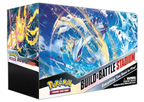 Pokémon TCG Sword & Shield Silver Tempest Build & Battle Stadium