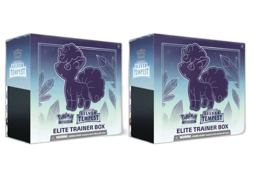 Pokémon TCG Sword & Shield Silver Tempest Elite Trainer Box 2x Lot