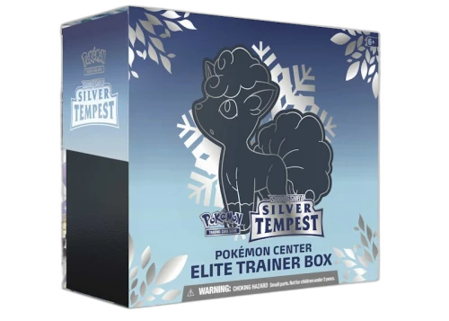 Pokémon TCG Sword & Shield Silver Tempest Pokémon Center Elite Trainer Box