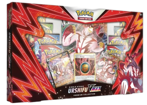 Pokémon TCG Sword & Shield Single Strike Urshifu VMAX Premium Collection Box