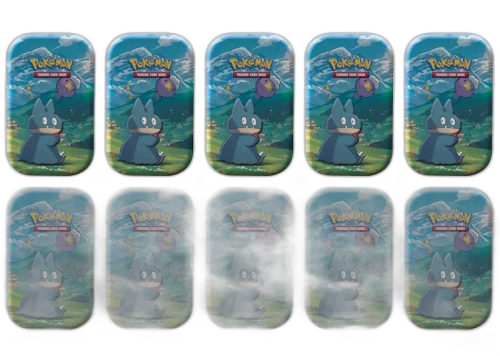 Pokémon TCG Sword & Shield Sinnoh Stars (Munchlax) Mini Tin 10x Lot
