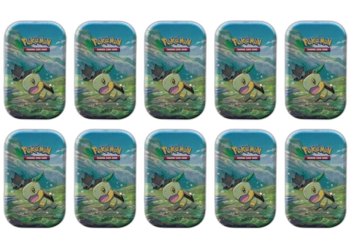 Pokémon TCG Sword & Shield Sinnoh Stars (Turtwig) Mini Tin 10x Lot