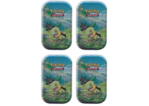 Pokémon TCG Sword & Shield Sinnoh Stars (Turtwig) Mini Tin 4x Lot
