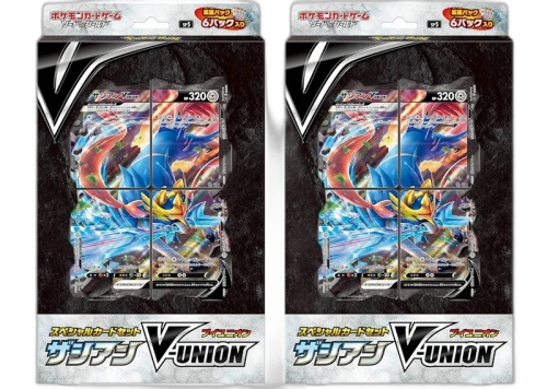 Pokémon TCG Sword & Shield Zacian V-UNION Special Card Set (Japanese) 2x Lot