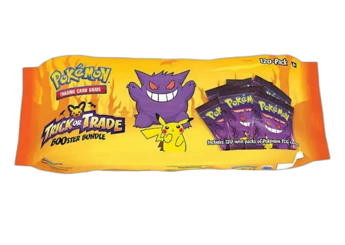 Pokémon TCG Trick or Trade Halloween Booster Bundle (120 Packs)