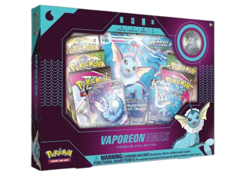 Pokémon TCG Vaporeon V VMAX Premium Collection Box (UK Version)