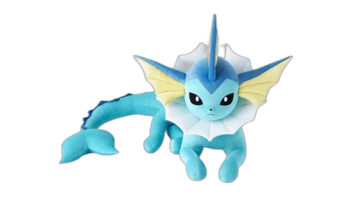 Pokemon Vaporeon Pokedex-Size Poke Plush